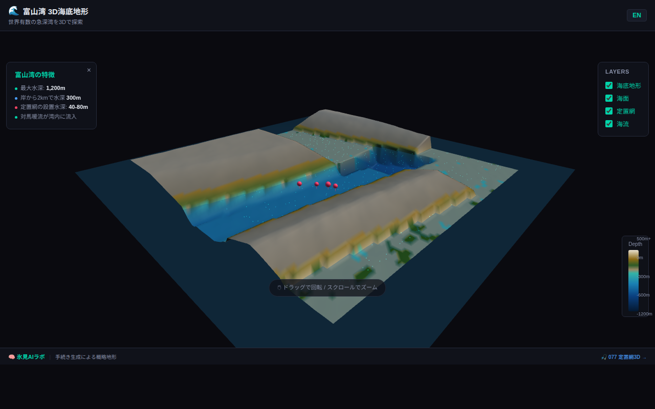 071_toyama_bay_3d スクリーンショット